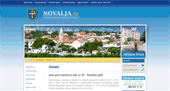 Desktop Screenshot of novalja.hr